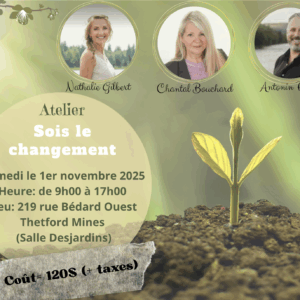 Atelier Sois le changement